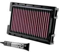 K&N High Flow Air Filter For Honda CBR 250 R 2011-2014 Black/Red