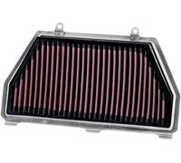 K&N High Flow Air Filter For Honda CBR600RR 2007-2024 Black/Red