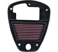 K&N High Flow Air Filter For Kawasaki VN 900 2006-2016 Black/Red
