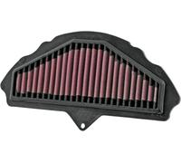 K&N High Flow Air Filter For Kawasaki ZX-10 R 1000 2008-2010 Black/Red