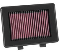 K&N High Flow Air Filter For Suzuki DL 1000 2014-2020 Black/Red