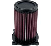K&N High Flow Air Filter For Suzuki GS 500 E 1989-2007 Black/Red