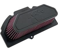 K&N High Flow Air Filter For Suzuki GSX-R 1000 2009-2014 Black/Red
