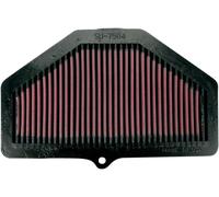 K&N High Flow Air Filter For Suzuki GSX-R 600 2004-2005 Black/Red
