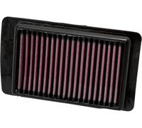 K&N High Flow Air Filter For Victory Vegas 106 2009-2017 Black/Red