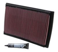K&N High Flow Replacement Air Filter 33-2176 - Washable - Durable - Reusable