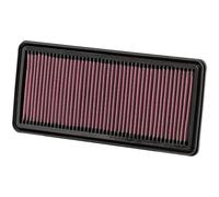 K&N High Flow Replacement Air Filter 33-2299 - Washable - Durable - Reusable