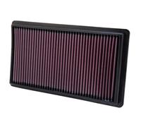 K&N High Flow Replacement Air Filter 33-2395 - Washable - Durable - Reusable