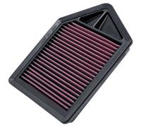 K&N High Flow Replacement Air Filter 33-2437 - Washable - Durable - Reusable