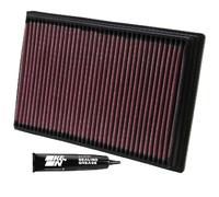 K&N High Flow Replacement Air Filter 33-2649 - Washable - Durable - Reusable