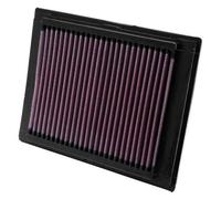 K&N High Flow Replacement Air Filter 33-2853 - Washable - Durable - Reusable
