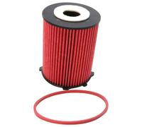 K&N Oil Filter HP-7049 High Performance Series for Citroën, Ford, Mazda, Peugeot & Volvo Red