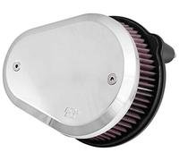 K&N Motorcycle Intake System Harley Street Glide 1690cc 2008-2015 (Chrome/Teardrop) (RK-3947)