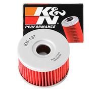 K&N Powersports Oil Filter - Cartridge 60x37mm compatible with Suzuki (KN-137)