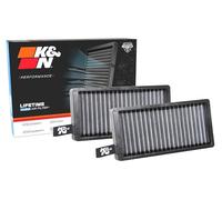 K&N Engineering Cabin Air Filter VF2060 – Fits BMW i3/X1/X2 & Mini Cooper – 2 pcs, White