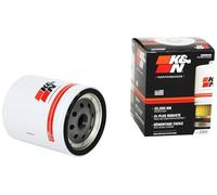 K&N Oil Filter - Spin-On 94x119mm compatible with Blue Bird, Sterling Truck, Chevrolet, GMC, Workhorse (HP-2002)