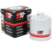 K&N Oil Filter - Spin-On 80x87mm compatible with Hyundai, Kia, Mitsubishi, Subaru, Honda, Acura (HP-1004)