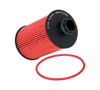 K&N Oil Filter - High Performance-Series compatible with: Jeep, Dodge (HP-7042), Red