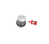 K&N Engineering Air Filter RC-0790 - Universal Round Conical Chrome for Car & Motorcycle