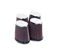 K&N RC-2774 Car and Motorcycle Universal Chrome Filter