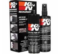 K&n Recharger Air Filter Cleaner Cleaning Kit With Oil & Power Kleen