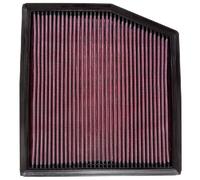 K&N Replacement Air Filter - 33-2458 - Performance Panel - Genuine Part