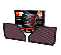 K&N Replacement Air Filter compatible with BMW X5 (G05), X6 (G06), X7 (G07), XM (G09) 4.4L V8 (set of 2 pieces) (33-5144)
