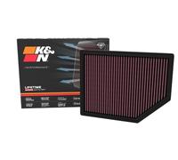 K&N Replacement Air Filter compatible with Ford Bronco Raptor 3.0L V6 2022- (33-5132)