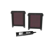 K&N HA-1120 Replacement Air Filter, Red