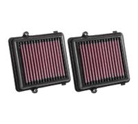 K&N Air Filter Compatible with Honda CRF1000L Africa Twin 2016- (Pack of 2) (HA-9916), standard size