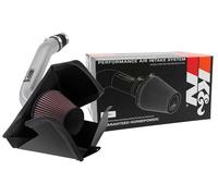 K&N Typhoon Kit compatible with Hyundai Veloster N & i30 N 2.0 L4 2017-2024 - Silver (69-5324TS)
