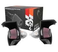 K&N Typhoon Kit compatible with Kia Stinger 3.3 2018-2020 - Silver (69-5318TS)