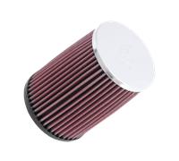 K&N Universal Air Filter Round Chrome
