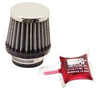 K&N Universal Clamp-On Air Filter: High Performance, Premium, Replacement Engine Filter: Flange Diameter: 1.375 In, Filter Height: 2.25 In, Flange Length: 0.625 In, Shape: Round Tapered, RC-0790