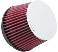 K&N Universal Clamp-On Air Filter: High Performance, Premium, Replacement Engine Filter: Flange Diameter: 3.9375 In, Filter Height: 3.625 In, Flange Length: 0.75 In, Shape: Round Tapered, RC-5057