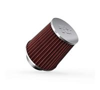 K&N RG-1003RD-L Universal Chrome Filter for Cars and Motorcycles Red