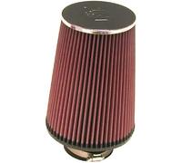 K&N Universal Clamp-On Air Filter: High Performance, Premium, Washable, Filter: Flange Diameter: 3 In, Filter Height: 8 In, Flange Length: 1.75 In, Shape: Round Tapered, RC-5106