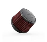 K&N Universal Clamp-On Air Filter: High Performance, Premium, Washable, Filter: Flange Diameter: 4 In, Filter Height: 3.5 In, Flange Length: 0.625 In, Shape: Round Tapered, RU-2510