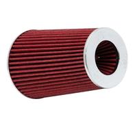 K&N Universal Clamp-On Air Filter: High Performance, Premium, Washable, Filter: Flange Diameter: 4 In, Filter Height: 9.5 In, Flange Length: 1.125 In, Shape: Round Tapered, RG-1002RD
