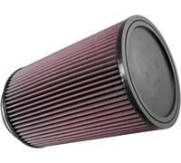 K&N Universal Clamp-On Air Filter: High Performance, Premium, Washable, Replacement Engine Filter: Flange Diameter: 5 In, Filter Height: 10 In, Flange Length: 1 In, Shape: Round, RU-3220