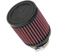 K&N Universal Clamp-On Air Filter: High Performance, Premium, Washable, Replacement Engine Filter: Flange Diameter: 2.25 In, Filter Height: 4 In, Flange Length: 1 In, Shape: Round, RU-1700