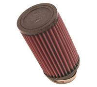 K&N Universal Clamp-On Air Filter: High Performance, Premium, Washable, Replacement Engine Filter: Flange Diameter: 2.25 In, Filter Height: 6 In, Flange Length: 1 In, Shape: Round, RU-1720
