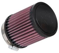K&N Universal Clamp-On Air Filter: High Performance, Premium, Washable, Replacement Engine Filter: Flange Diameter: 2.5 In, Filter Height: 4 In, Flange Length: 1 In, Shape: Round, RB-0700