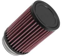 K&N Universal Clamp-On Air Filter: High Performance, Premium, Washable, Replacement Engine Filter: Flange Diameter: 2.5 In, Filter Height: 5 In, Flange Length: 0.625 In, Shape: Round, RD-0710