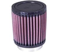 K&N Universal Clamp-On Air Filter: High Performance, Premium, Washable, Replacement Engine Filter: Flange Diameter: 2.25 In, Filter Height: 4 In, Flange Length: 0.625 In, Shape: Round, RU-0600