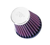 K&N Universal Clamp-On Air Filter: High Performance, Premium, Washable, Replacement Filter: Flange Diameter: 2 In, Filter Height: 3 In, Flange Length: 0.625 In, Shape: Round Tapered, RC-2580