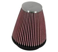 K&N Universal Clamp-On Air Filter: High Performance, Premium, Washable, Replacement Filter: Flange Diameter: 2.25 In, Filter Height: 4 In, Flange Length: 0.625 In, Shape: Round Tapered, RC-1250