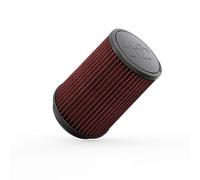 K&N Filters RU-2590 Car and Motorcycle Universal Rubber Filter, Black/Red