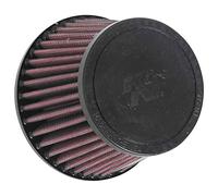 K&N Universal Clamp-On Air Filter: High Performance, Premium, Washable, Replacement Filter: Flange Diameter: 2.5 In, Filter Height: 3.188 In, Flange Length: 0.75 In, Shape: Round Tapered, RU-8100