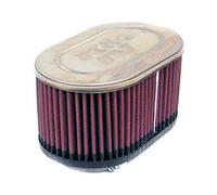 K&N Universal Clamp-On Air Filter: High Performance, Premium, Washable, Replacement Filter: Flange Diameter: 6 In, Filter Height: 6 In, Flange Length: 0.625 In, Shape: Round Tapered, RC-4381